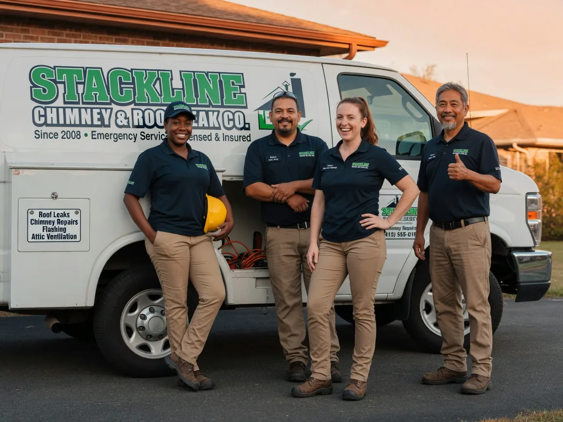 Chimney flashing repair company in Stony Creek, VA